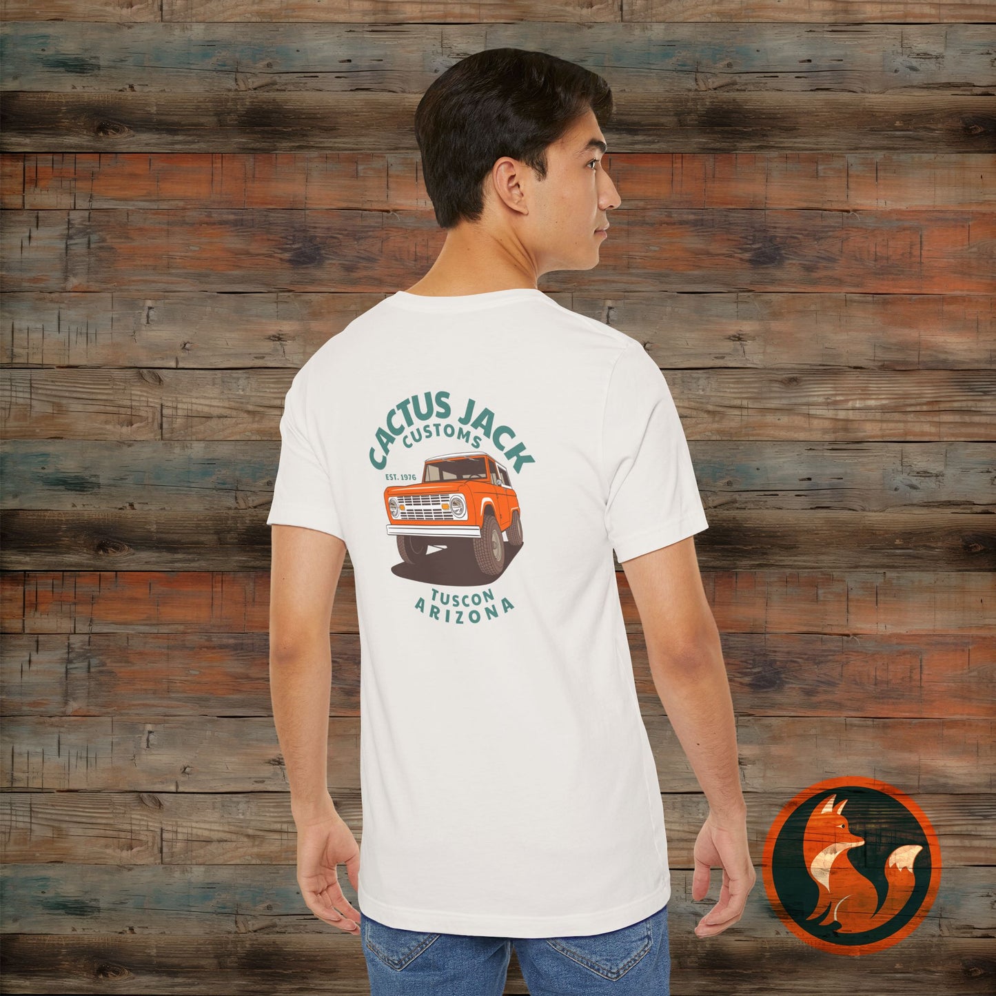 Cactus Jack Vintage Tee, Unisex Short Sleeve Shirt, Retro Graphic Tee, Car Enthusiast Gift, Casual Streetwear, Arizona Pride