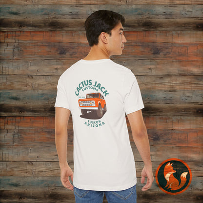 Cactus Jack Vintage Tee, Unisex Short Sleeve Shirt, Retro Graphic Tee, Car Enthusiast Gift, Casual Streetwear, Arizona Pride