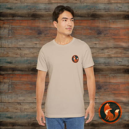 RedFox Graphic Tee for Official Merch, Casual Unisex Shirt, Outdoor Adventure Apparel, Gift for Wildlife Enthusiasts, Eco-Friendly Fashion