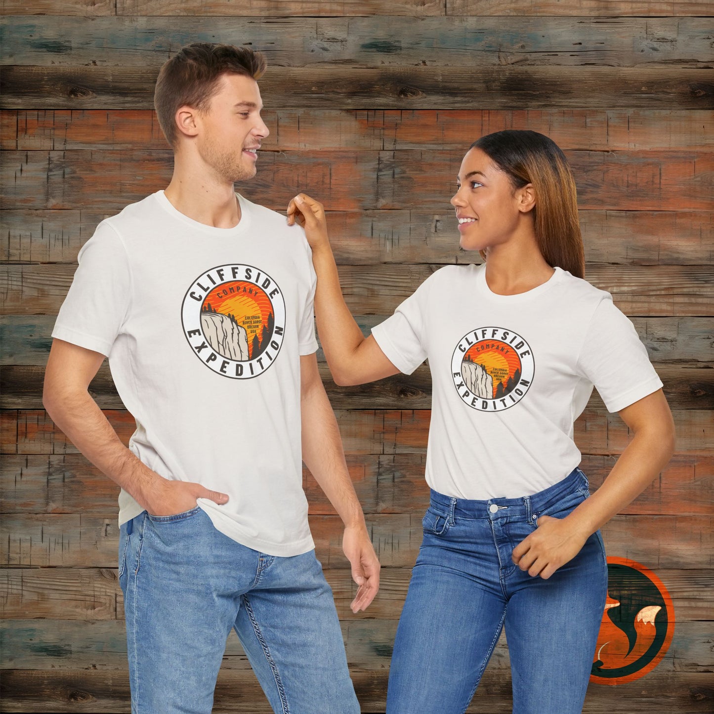Cliffside Expedition Tee, Adventure Shirt, Unisex Outdoor Top, Travel T-Shirt, Hiking Apparel, Gift for Explorers