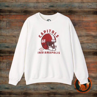 Vintage Football Crewneck Sweatshirt, Retro Sports Sweatshirt, Classic Athletic Apparel, Cozy Gifts for Fans, Game Day Style