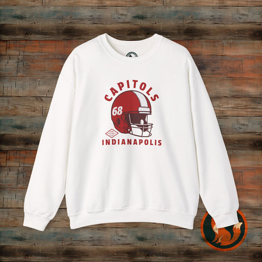 Vintage Football Crewneck Sweatshirt, Retro Sports Sweatshirt, Classic Athletic Apparel, Cozy Gifts for Fans, Game Day Style