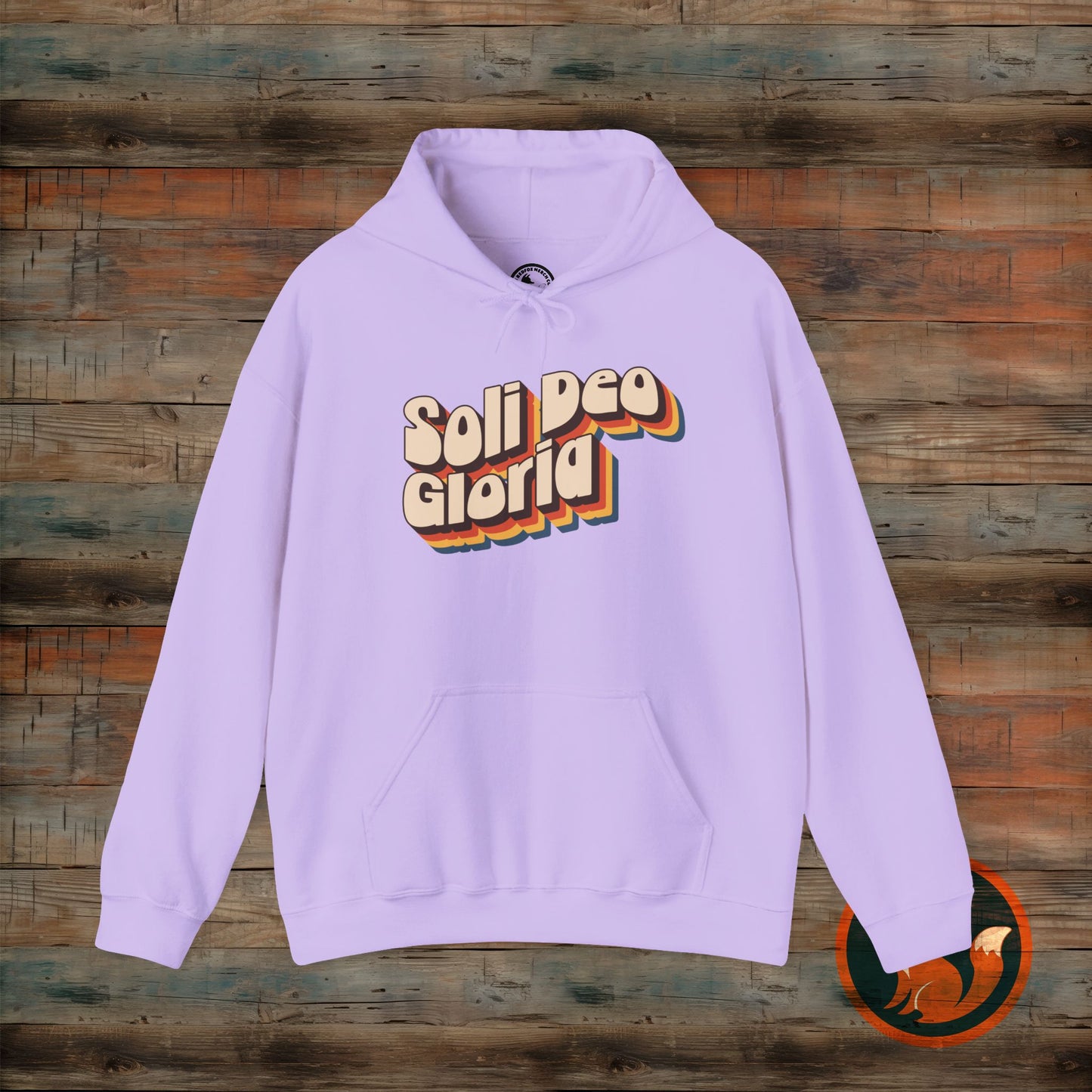 Soli Deo Gloria(Glory to God Alone) Hooded Sweatshirt, Christian Gift, Cozy Layer, Faith-Based Apparel, Unisex Hoodie, Casual Style