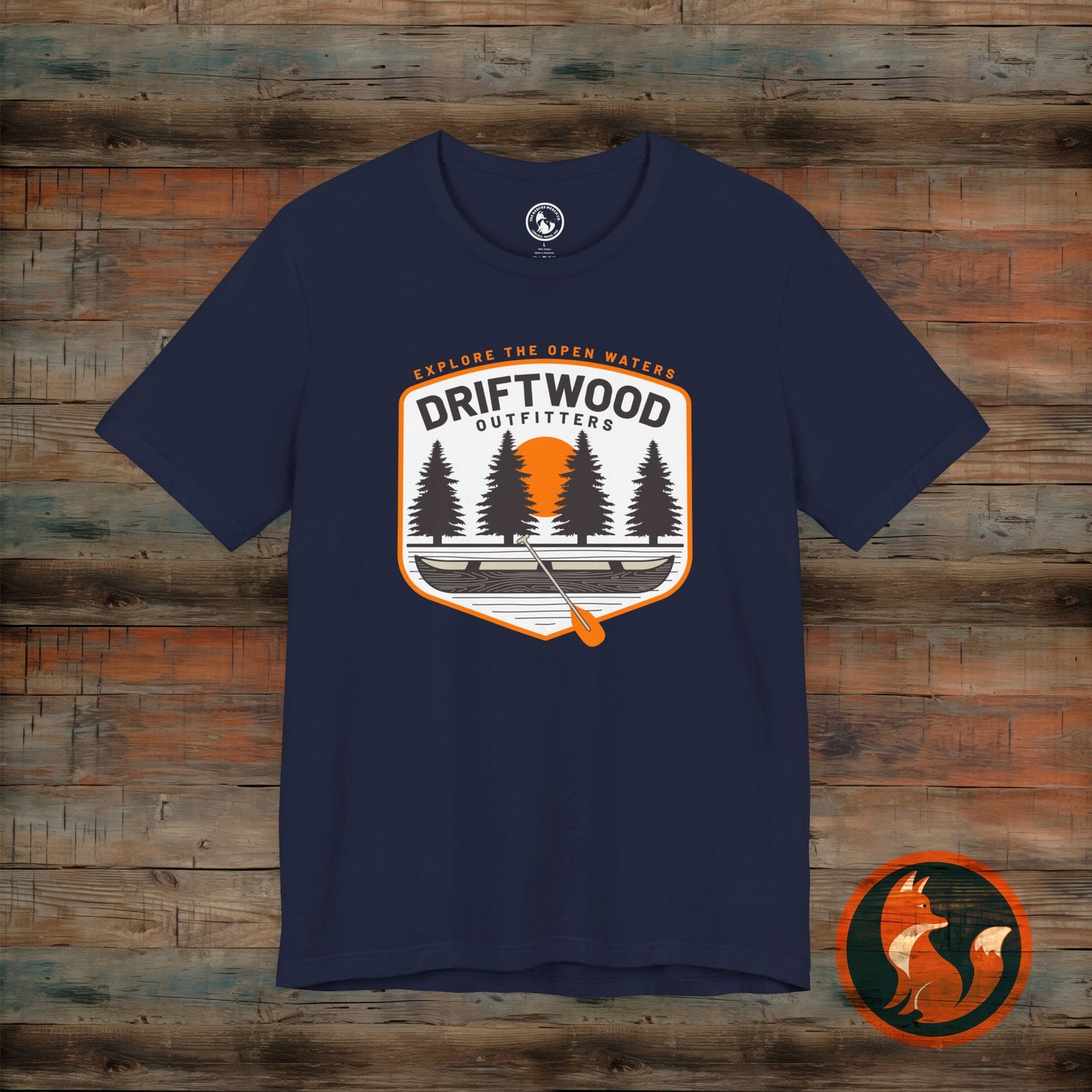 Driftwood Outfitters Unisex Tee, Adventure Shirt, Nature Lover Gift, Camping Apparel, Casual Wear, Perfect all Year