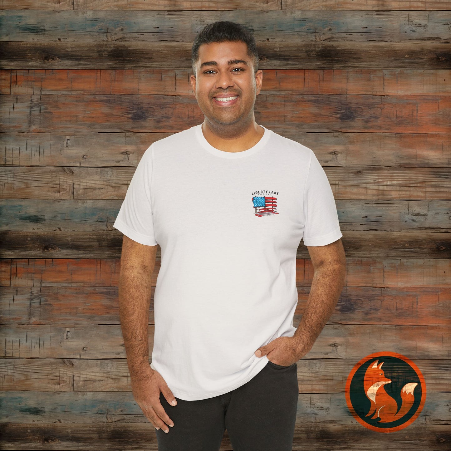 Patriotic Graphic Tee - Unisex Jersey Short Sleeve T-Shirt, 4th of July Outfit, Americana Apparel, Casual Style
