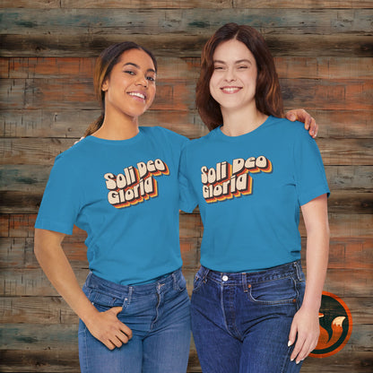 Soli Deo Gloria(Glory to God Alone) Unisex T-Shirt, Retro Graphic Tee, Casual Everyday Wear, Religious Inspiration Shirt, Gift for Believers, Faith-Based [...]