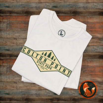 Colton Point State Park Tee, Eco-Friendly Nature Shirt, Unisex Outdoor Apparel, Perfect Gift for Hikers and Campers