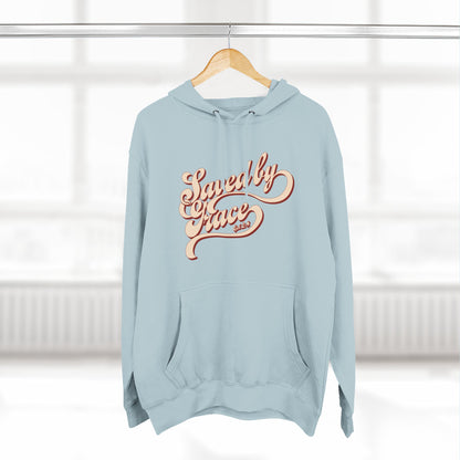 Cozy Inspirational Fleece Hoodie, Casual Wear, Gifts for Friends, Cool Weather Apparel, Relaxed Fit, Everyday Comfort
