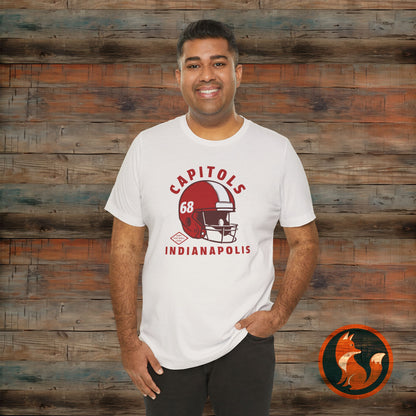 Indianapolis Capitols Short Sleeve Tee, Sports T-Shirt, Fan Apparel, Game Day Shirt, Unisex Fashion Tee