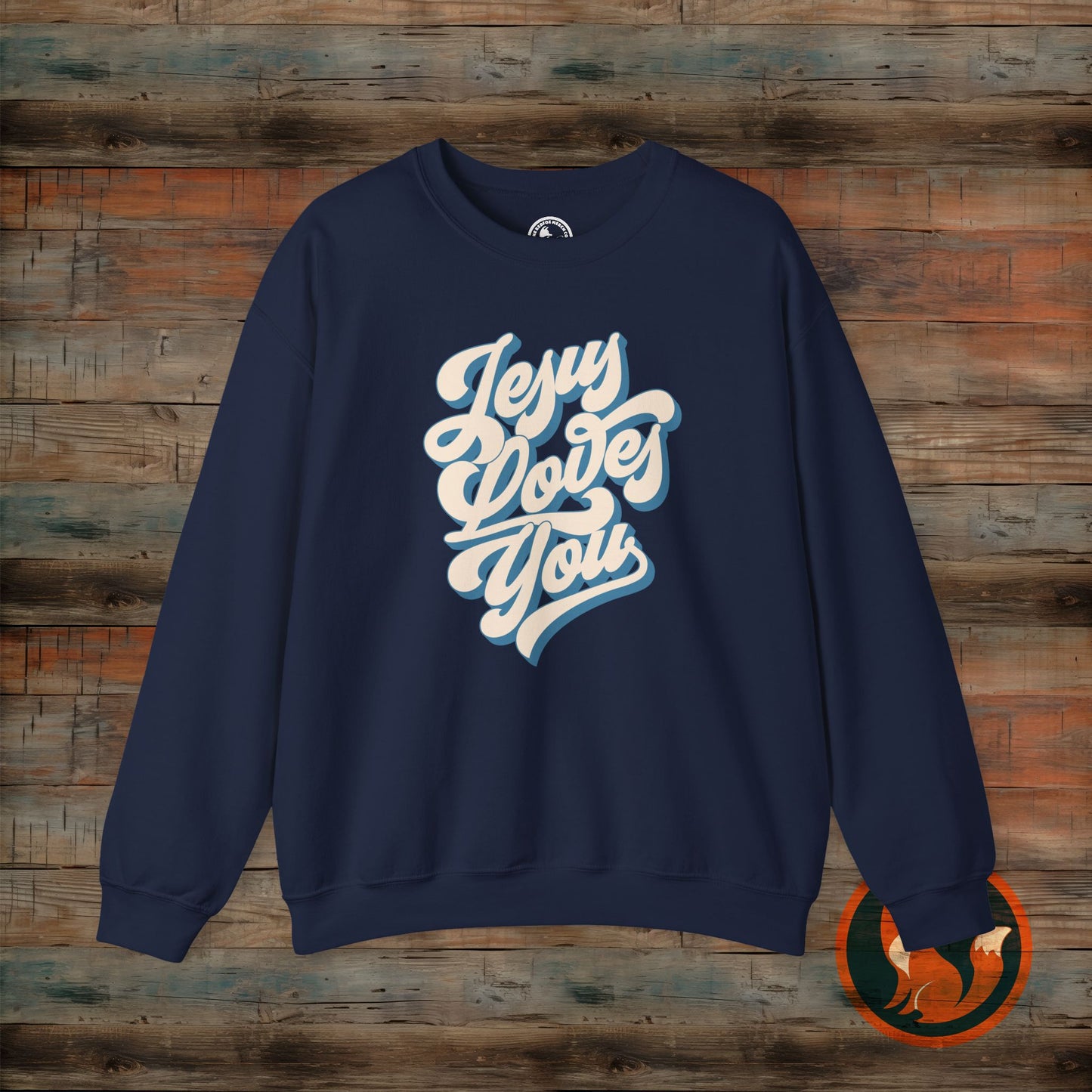 Jesus Loves You Sweatshirt: Unisex Love Design, Cozy Gift for Friends, Family, Valentine's Day, Birthday, Everyday Wear