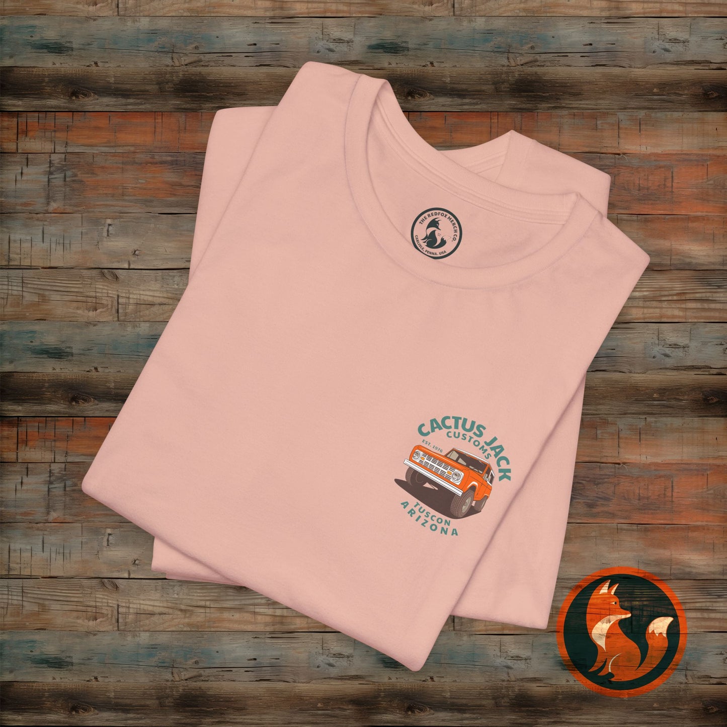 Cactus Jack Vintage Tee, Unisex Short Sleeve Shirt, Retro Graphic Tee, Car Enthusiast Gift, Casual Streetwear, Arizona Pride