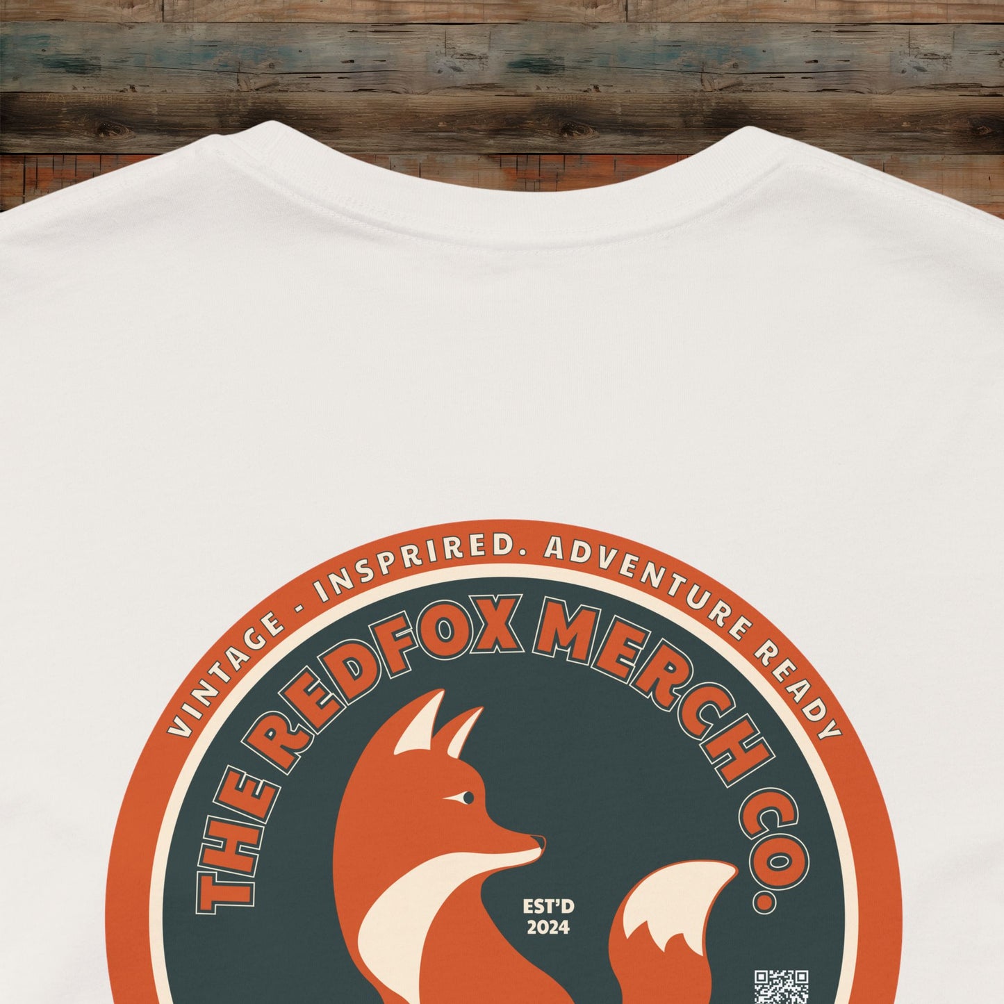 RedFox Graphic Tee for Official Merch, Casual Unisex Shirt, Outdoor Adventure Apparel, Gift for Wildlife Enthusiasts, Eco-Friendly Fashion