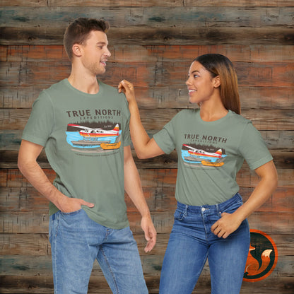 Adventure-Inspired Unisex Tee: True North Expeditions, Outdoor Shirt, Travel Apparel, Water Sports T-Shirt, Gift for Adventurers, [...]