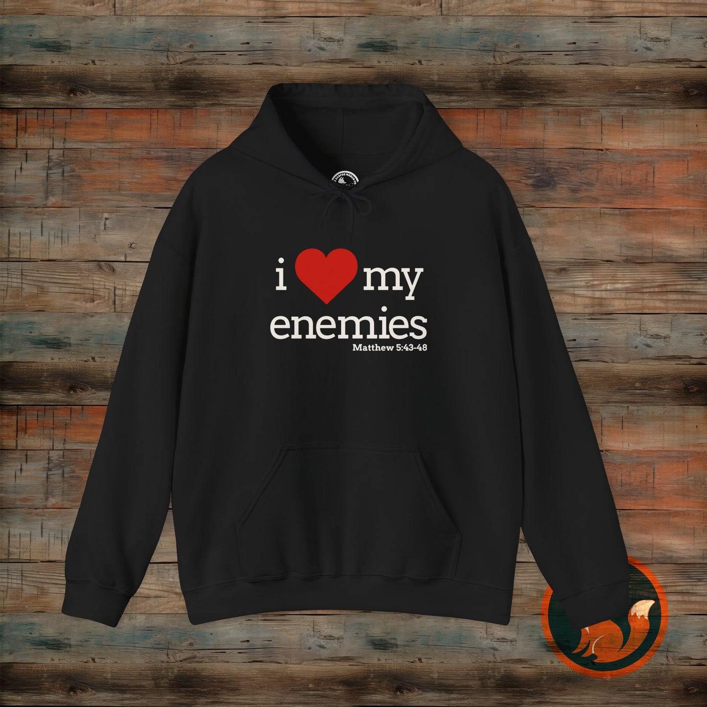 I love My Enemies Hoodie - Unisex Heavy Blend Sweatshirt, Christian Apparel, Gift for Faith Lovers, Inspirational Clothing, Cozy [...]