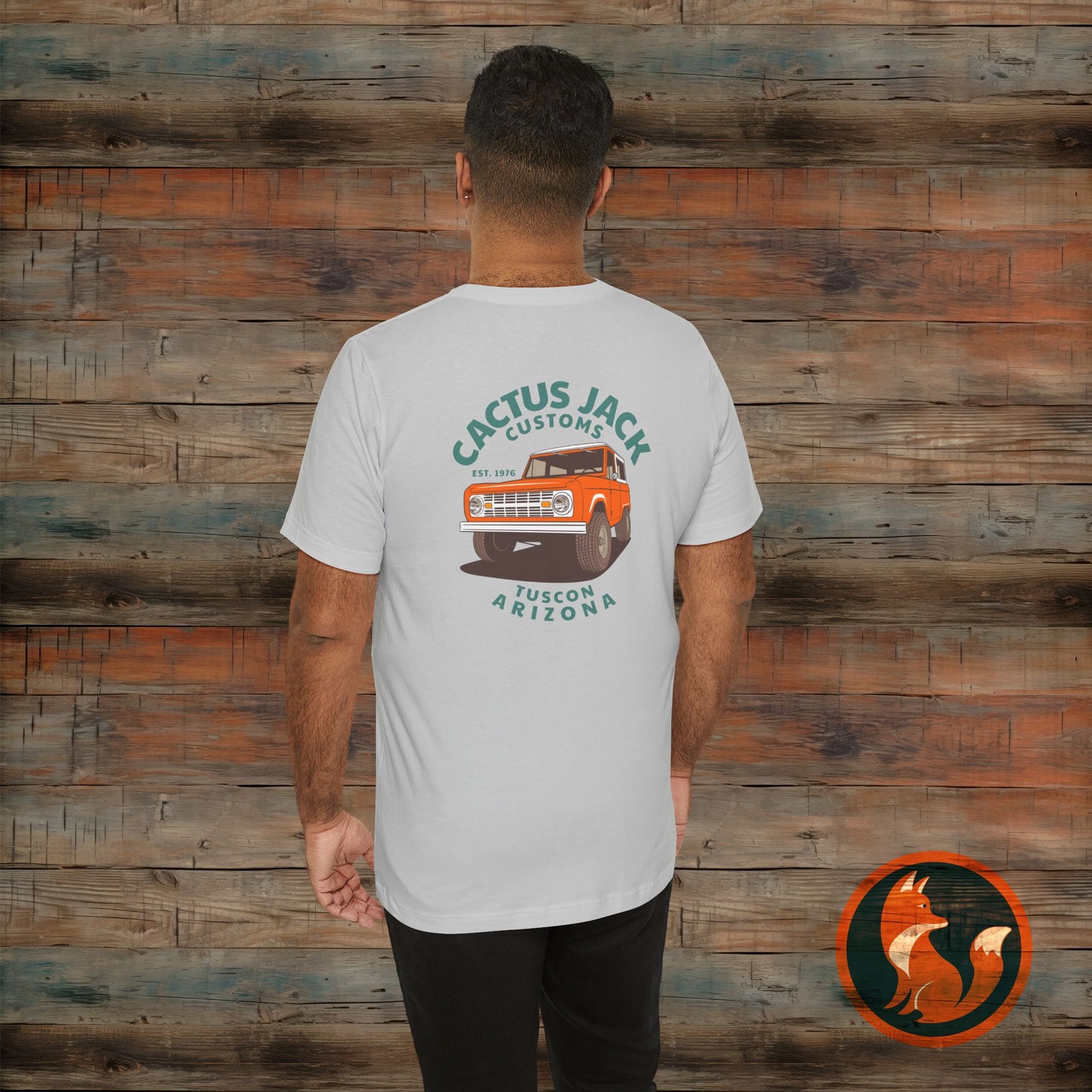 Cactus Jack Vintage Tee, Unisex Short Sleeve Shirt, Retro Graphic Tee, Car Enthusiast Gift, Casual Streetwear, Arizona Pride