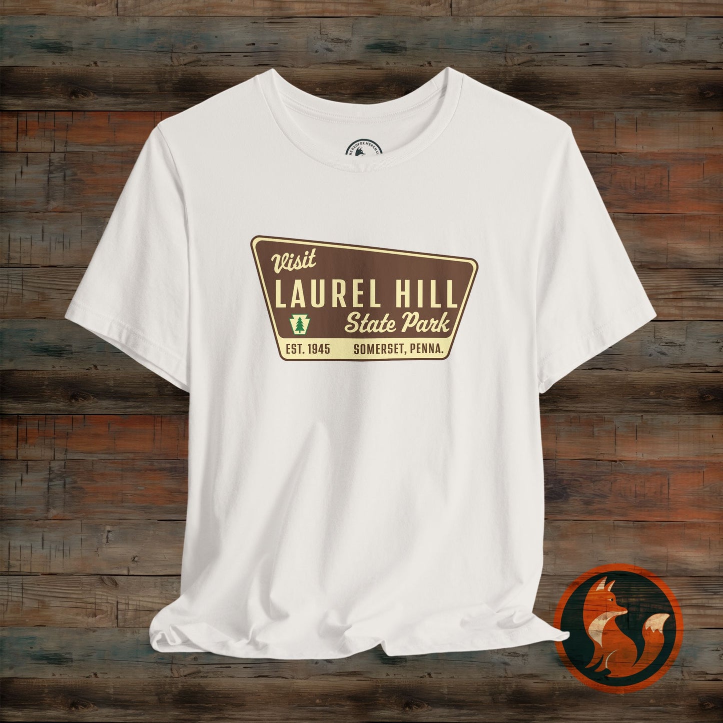 Laurel Hill State Park Tee, Vintage Nature T-Shirt, Unisex Outdoor Apparel, Perfect Gift for Nature Lovers, Summer Travel Gear