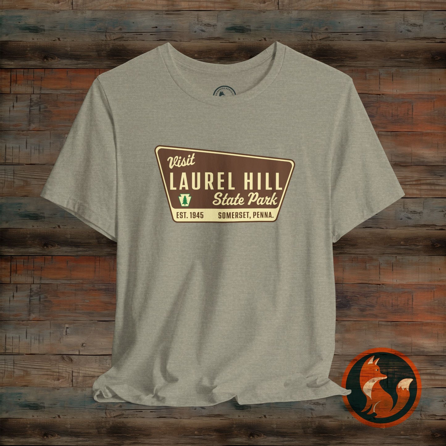 Laurel Hill State Park Tee, Vintage Nature T-Shirt, Unisex Outdoor Apparel, Perfect Gift for Nature Lovers, Summer Travel Gear