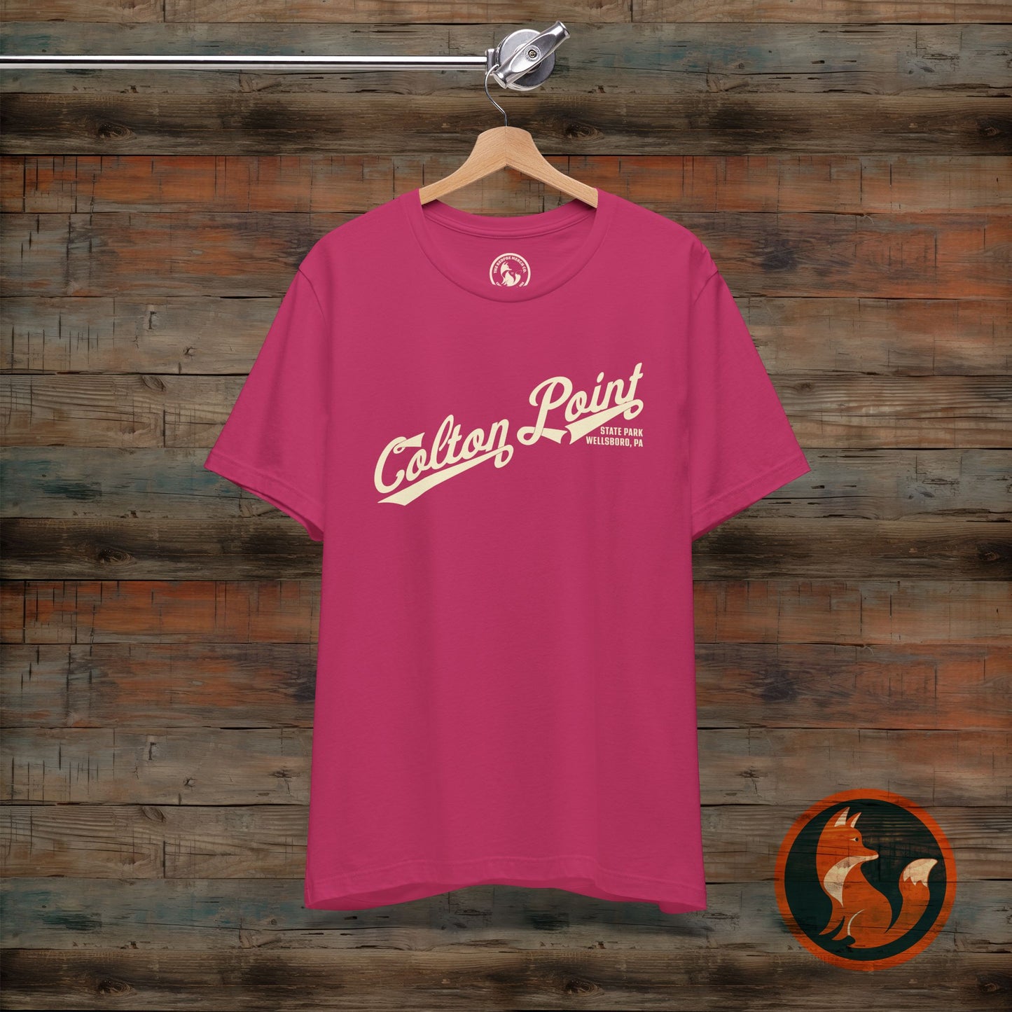 Colton Point Graphic Short Sleeve Tee, Casual Cotton Tee, Unisex T-Shirt, Trendy Summer Shirt, Gift for Travelers, Everyday Wear