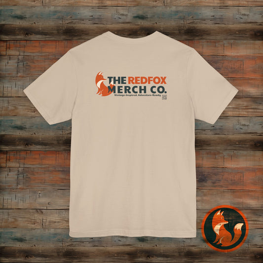 RedFox Merch Co, Casual Wear, Gift for Animal Lovers, Unique T-Shirt, Everyday Comfort, Perfect for Any Occasion