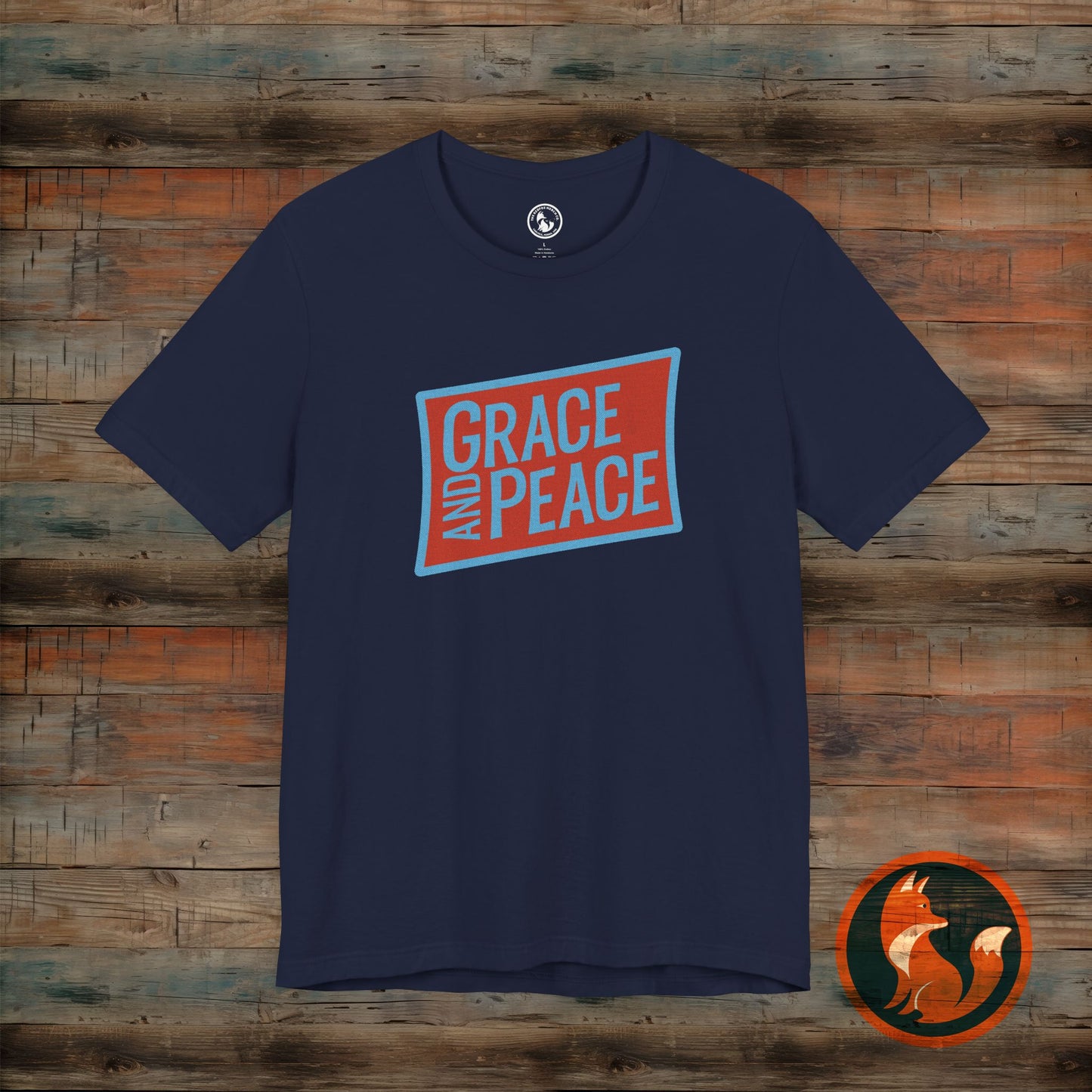 Grace and Peace Unisex Tee, Casual Wear, Everyday Style, Spiritual Gift, Faith-Based Fashion, Comfortable T-Shirt, Thoughtful Present