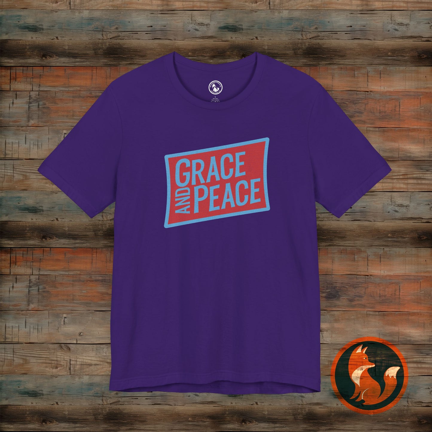 Grace and Peace Unisex Tee, Casual Wear, Everyday Style, Spiritual Gift, Faith-Based Fashion, Comfortable T-Shirt, Thoughtful Present