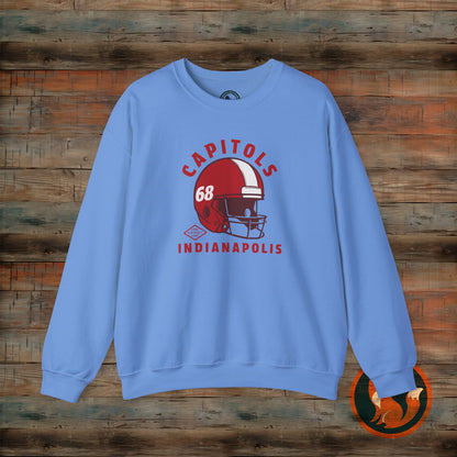 Vintage Football Crewneck Sweatshirt, Retro Sports Sweatshirt, Classic Athletic Apparel, Cozy Gifts for Fans, Game Day Style