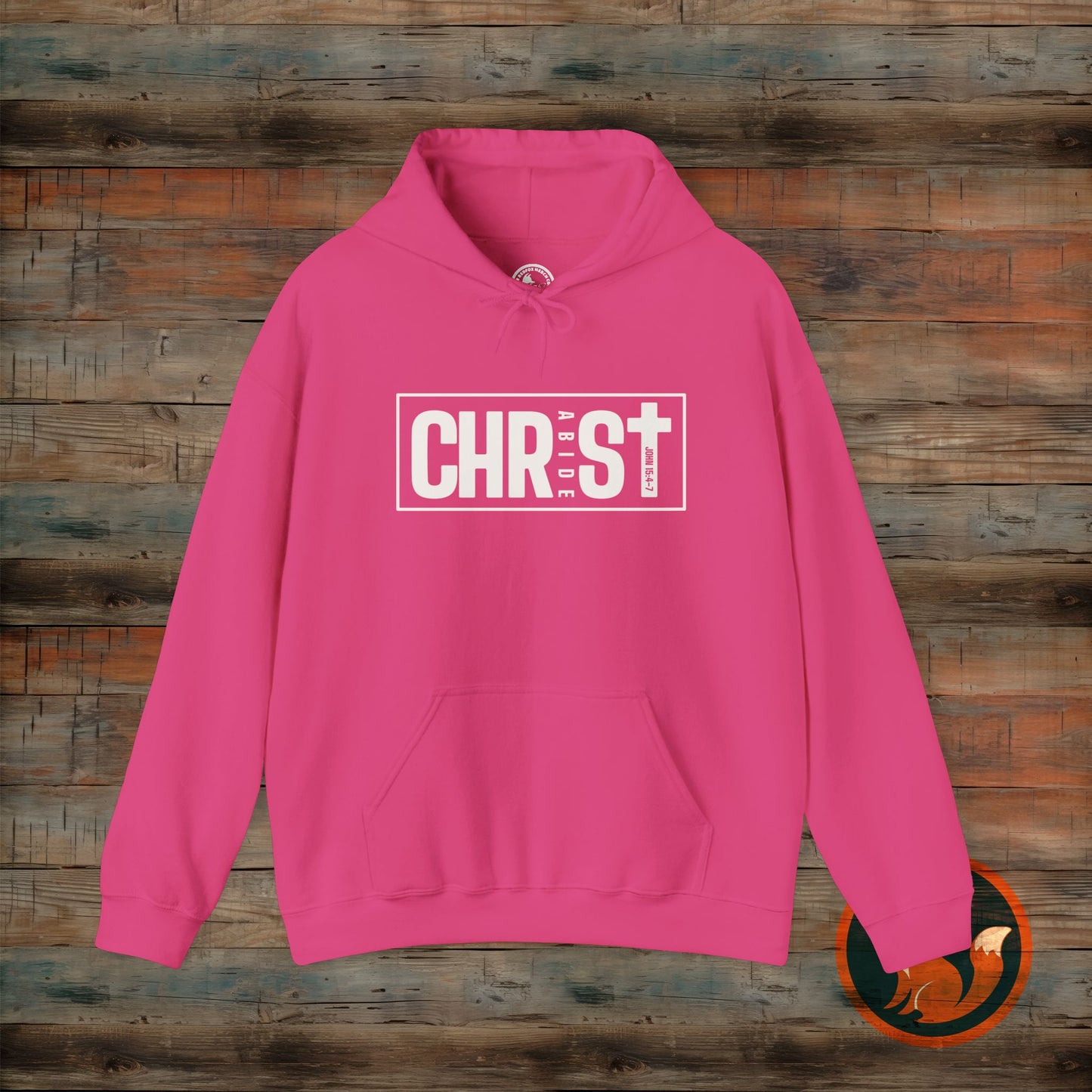 Faith-Inspired Hoodie with Christ Design | Cozy Christian Apparel, Unisex Sweatshirt, Casual Wear, Gift for Believers, Church Events