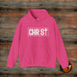 Faith-Inspired Hoodie with Christ Design | Cozy Christian Apparel, Unisex Sweatshirt, Casual Wear, Gift for Believers, Church Events