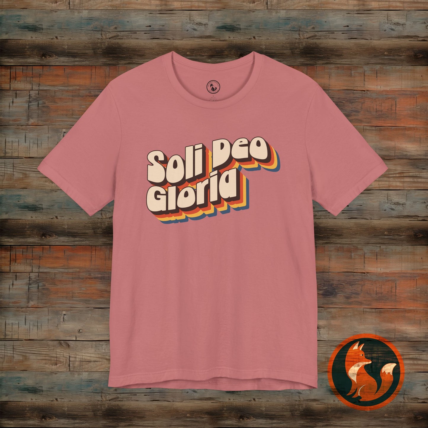 Soli Deo Gloria(Glory to God Alone) Unisex T-Shirt, Retro Graphic Tee, Casual Everyday Wear, Religious Inspiration Shirt, Gift for Believers, Faith-Based [...]