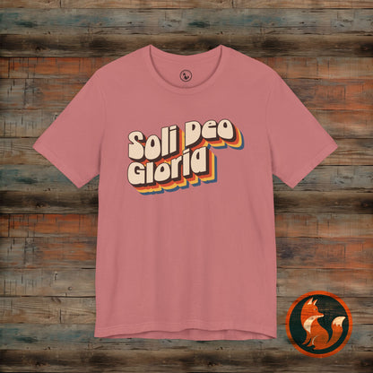Soli Deo Gloria(Glory to God Alone) Unisex T-Shirt, Retro Graphic Tee, Casual Everyday Wear, Religious Inspiration Shirt, Gift for Believers, Faith-Based [...]