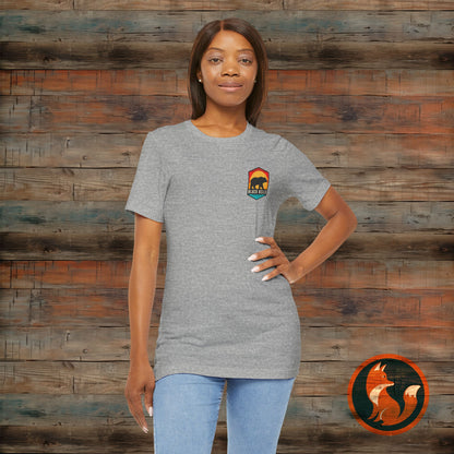 Black Hills Bear Short Sleeve Tee | Adventure Shirt, Nature Lover Gift, Hiking Apparel, Travel Tee, Outdoor Enthusiast Wear
