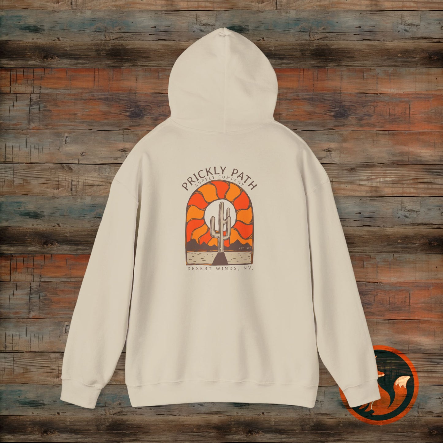 Desert Vibes Hoodie | Cozy Unisex Sweatshirt for Outdoor Lovers, Camping, Travel, Boho Style, Gift for Him/Her