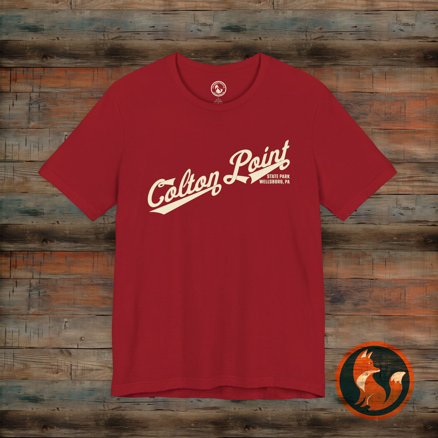 Colton Point Graphic Short Sleeve Tee, Casual Cotton Tee, Unisex T-Shirt, Trendy Summer Shirt, Gift for Travelers, Everyday Wear