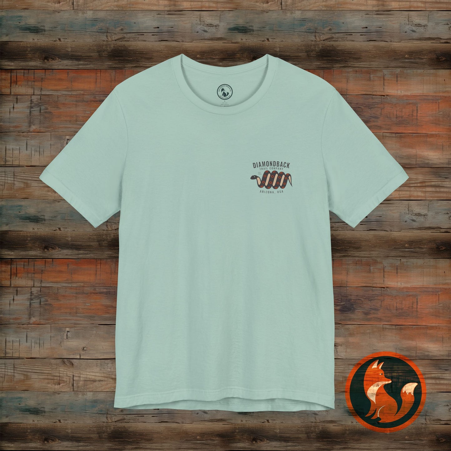 Diamondback Trail Company Tee - Unisex Short Sleeve Shirt, Nature Lover Apparel, Outdoor Adventure Top, Gift for Hikers, Eco-Friendly [...]