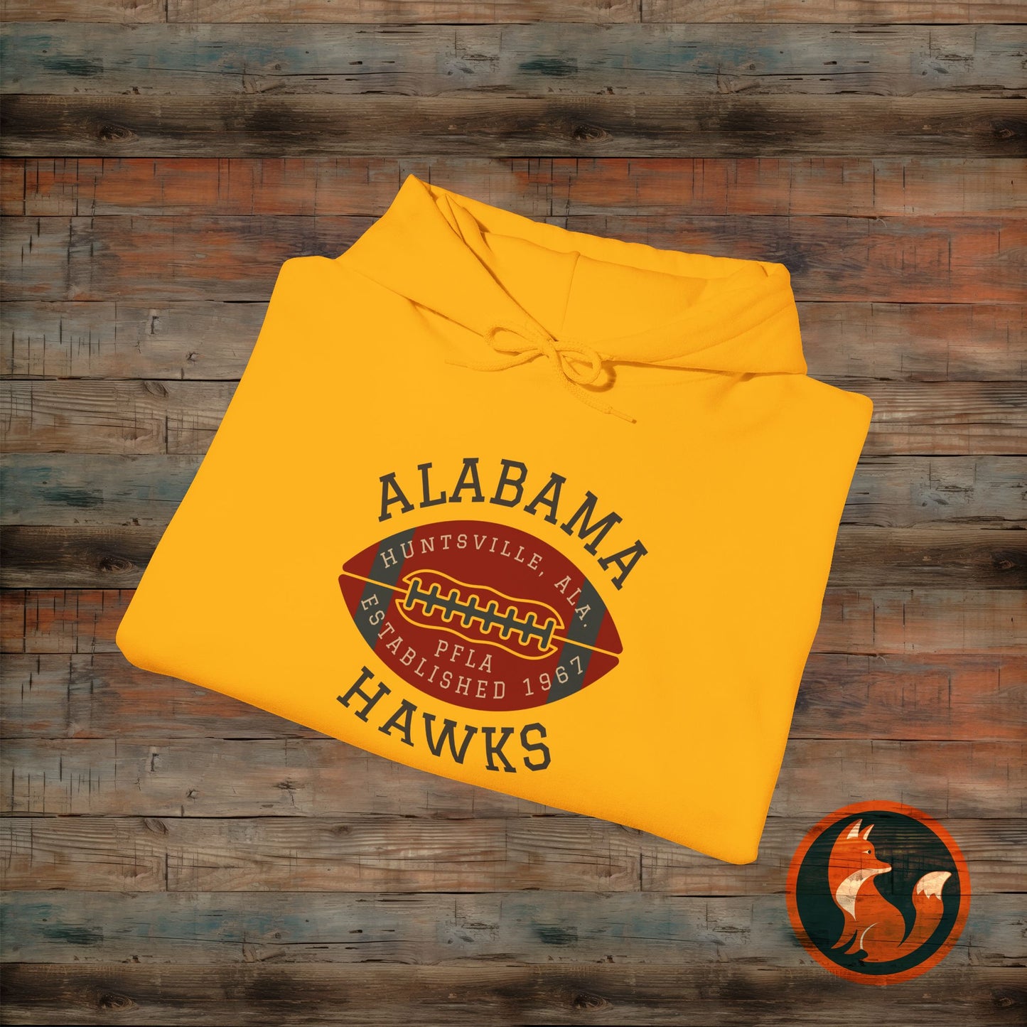 Alabama Hawks Football Sweatshirt, Unisex Casual Hoodie, Team Spirit Gear, Perfect for Game Days, Comfortable All-Season Wear