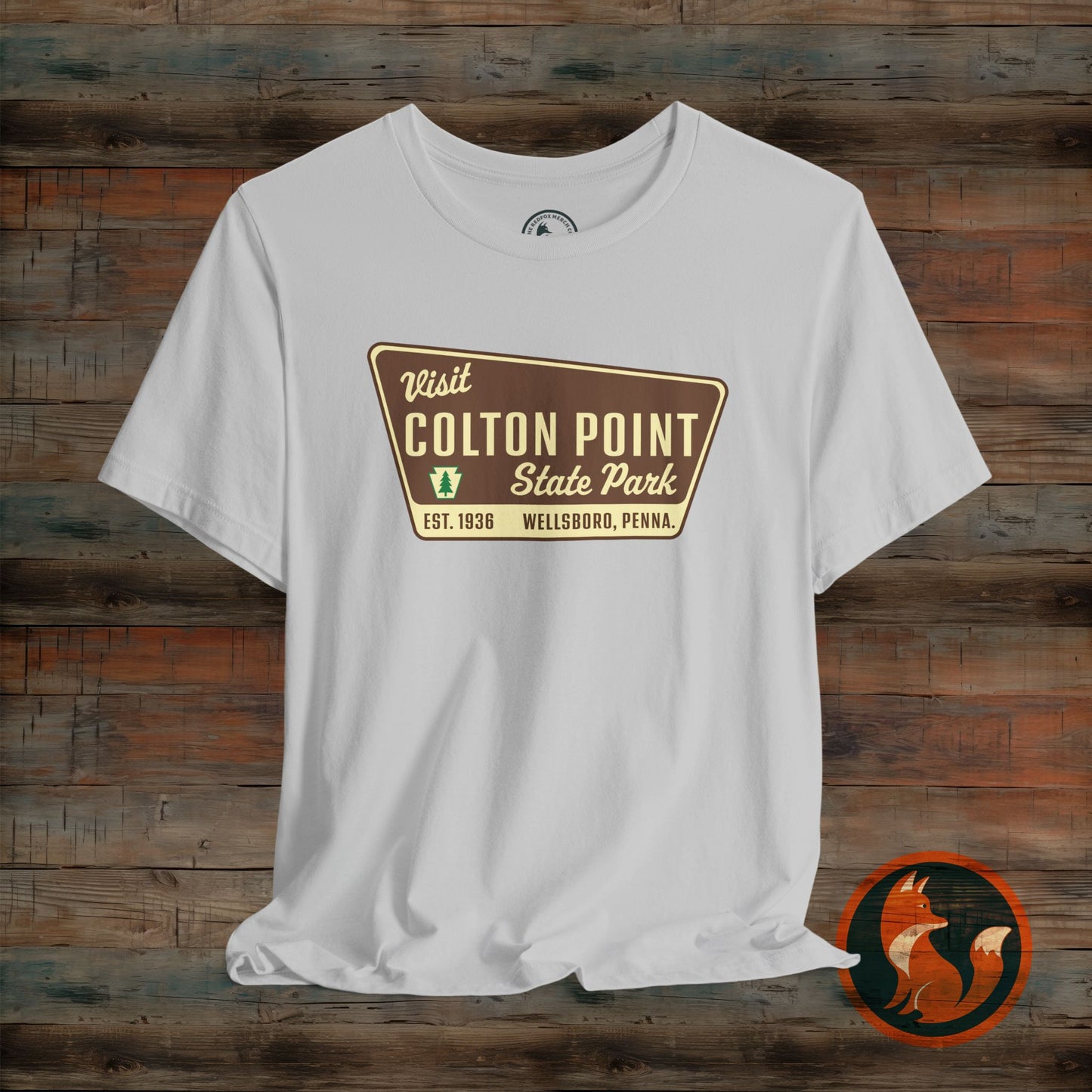 Vintage Colton Point Park Tee - Unisex Jersey Short Sleeve T-Shirt, Casual Outdoor Wear, Travel Souvenir, Nature Lover Gift, Camping Apparel