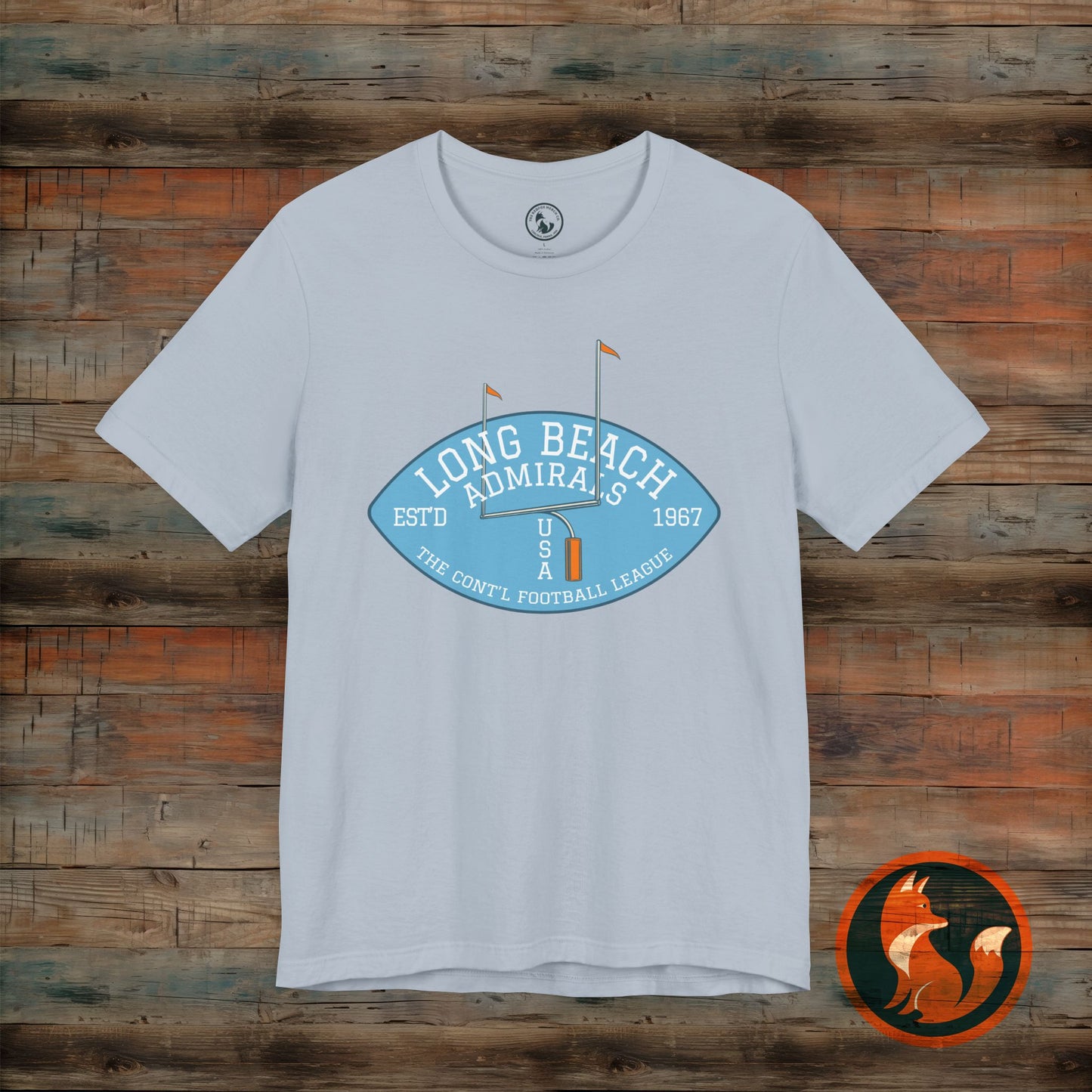 Retro Long Beach Football Tee, Unisex T-Shirt, Casual Wear, Sports Apparel, Gift for Football Lovers, Vintage Style
