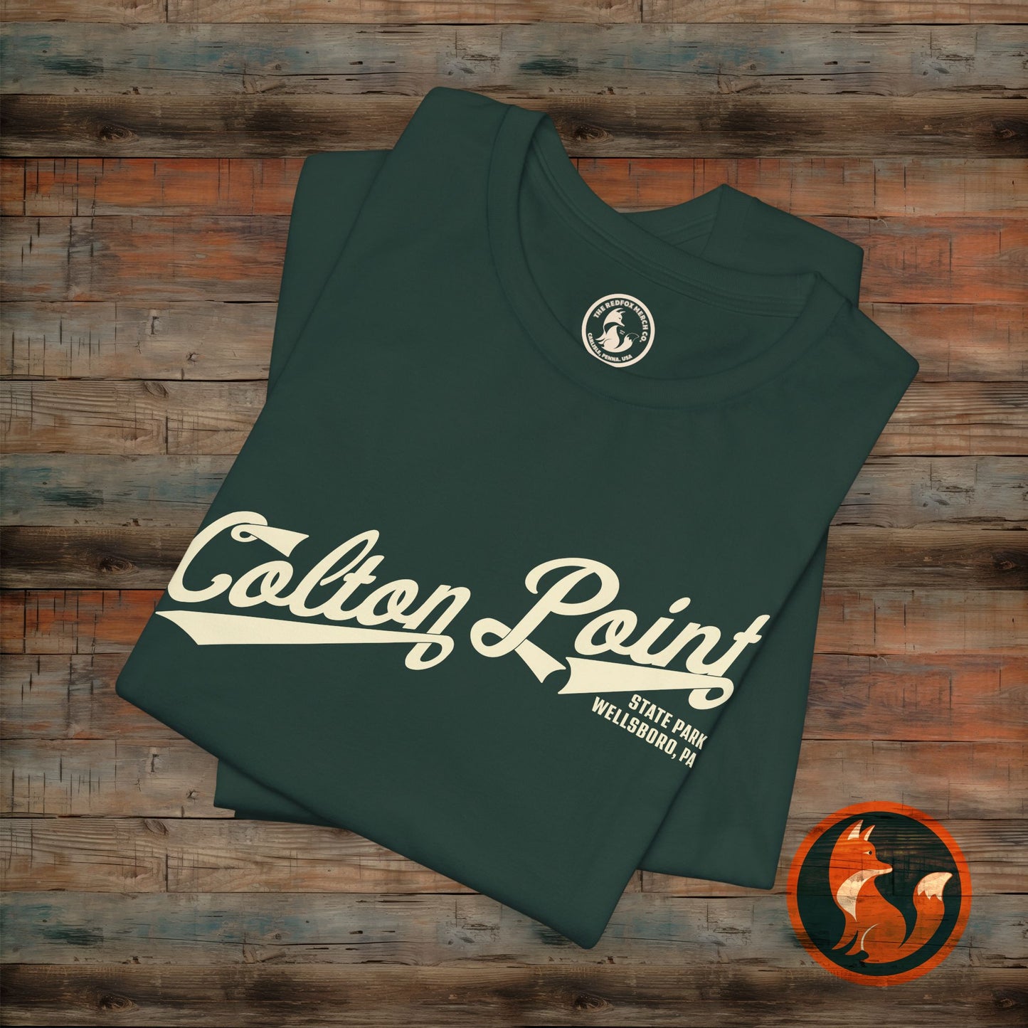 Colton Point Graphic Short Sleeve Tee, Casual Cotton Tee, Unisex T-Shirt, Trendy Summer Shirt, Gift for Travelers, Everyday Wear