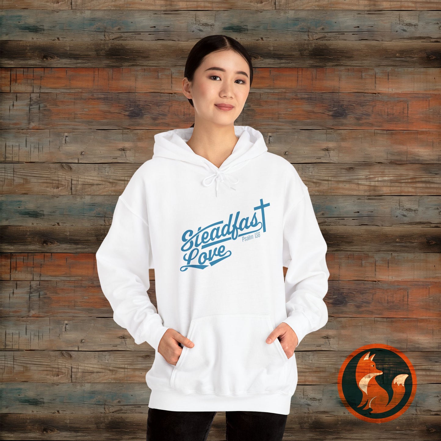 Steadfast Love Hoodie, Cozy Unisex Sweatshirt for Relaxed Vibes, Perfect Gift for Friends and Family, Ideal for Casual Wear, [...]