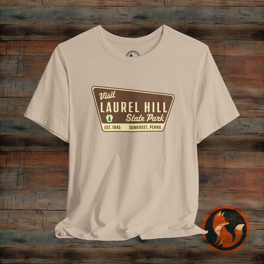 Laurel Hill State Park Tee, Vintage Nature T-Shirt, Unisex Outdoor Apparel, Perfect Gift for Nature Lovers, Summer Travel Gear