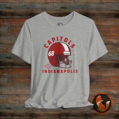 Indianapolis Capitols Short Sleeve Tee, Sports T-Shirt, Fan Apparel, Game Day Shirt, Unisex Fashion Tee