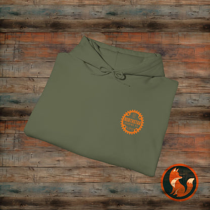 Cozy Unisex Hooded Sweatshirt, Perfect for Casual Wear, Gift for Friends, Outdoor Activities, Fall Fashion, Northstar Design