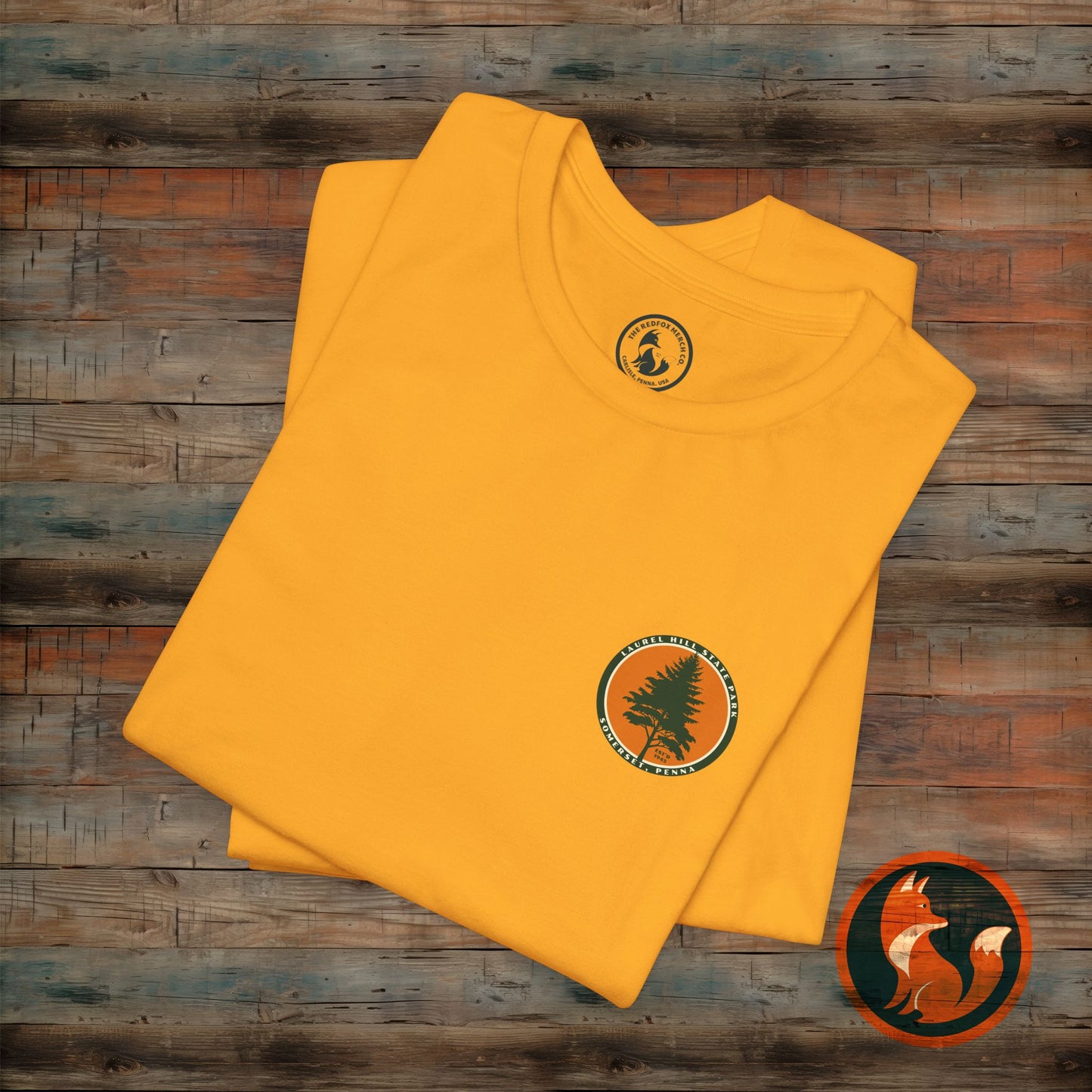 Nature Lover's Tee, Outdoor Adventure Shirt, Laurel Hill State Park Apparel, Unisex Graphic T-Shirt, Gift for Hikers, Eco-Friendly Clothing