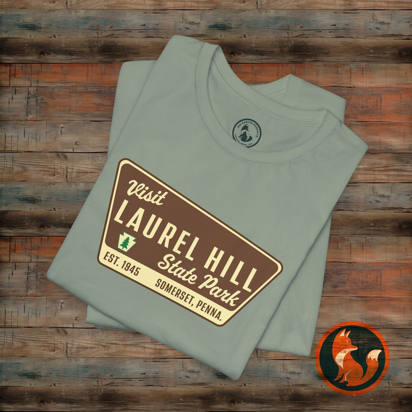 Laurel Hill State Park Tee, Vintage Nature T-Shirt, Unisex Outdoor Apparel, Perfect Gift for Nature Lovers, Summer Travel Gear