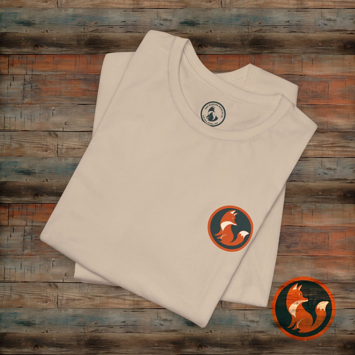 RedFox Graphic Tee for Official Merch, Casual Unisex Shirt, Outdoor Adventure Apparel, Gift for Wildlife Enthusiasts, Eco-Friendly Fashion