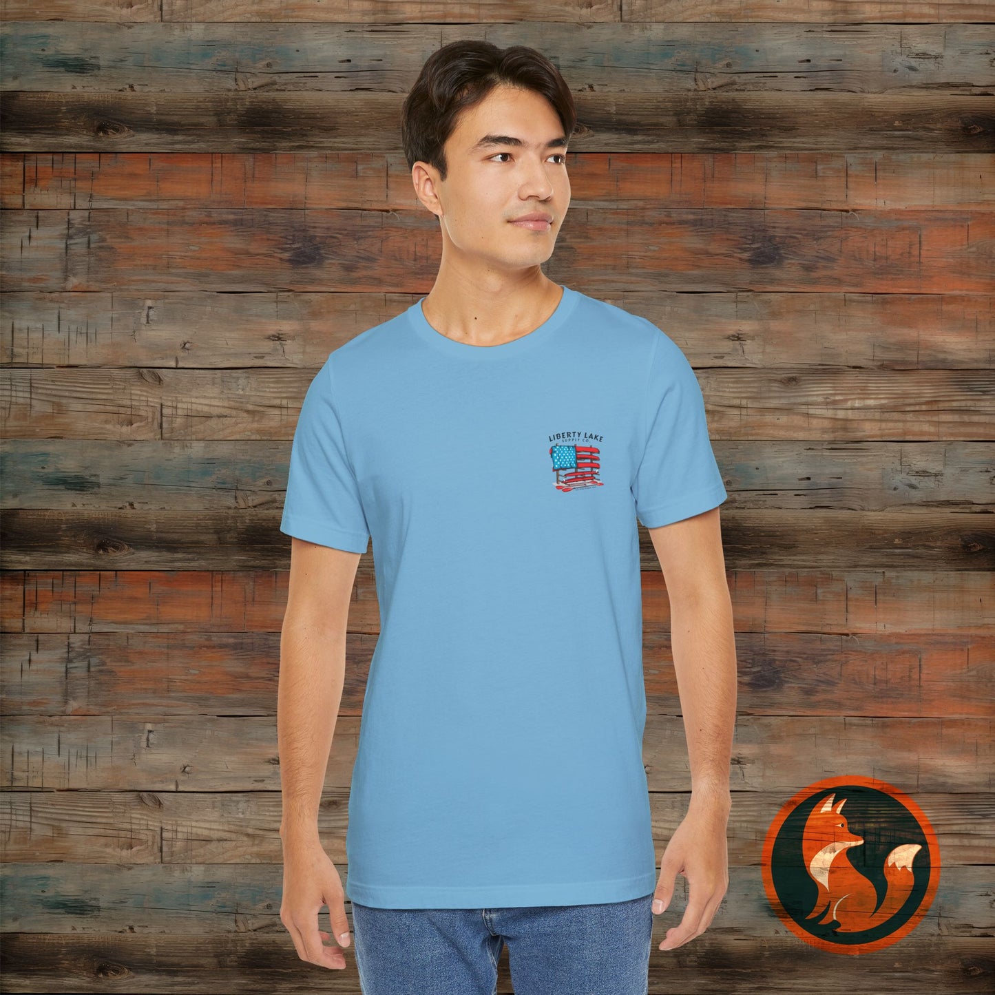 Patriotic Graphic Tee - Unisex Jersey Short Sleeve T-Shirt, 4th of July Outfit, Americana Apparel, Casual Style