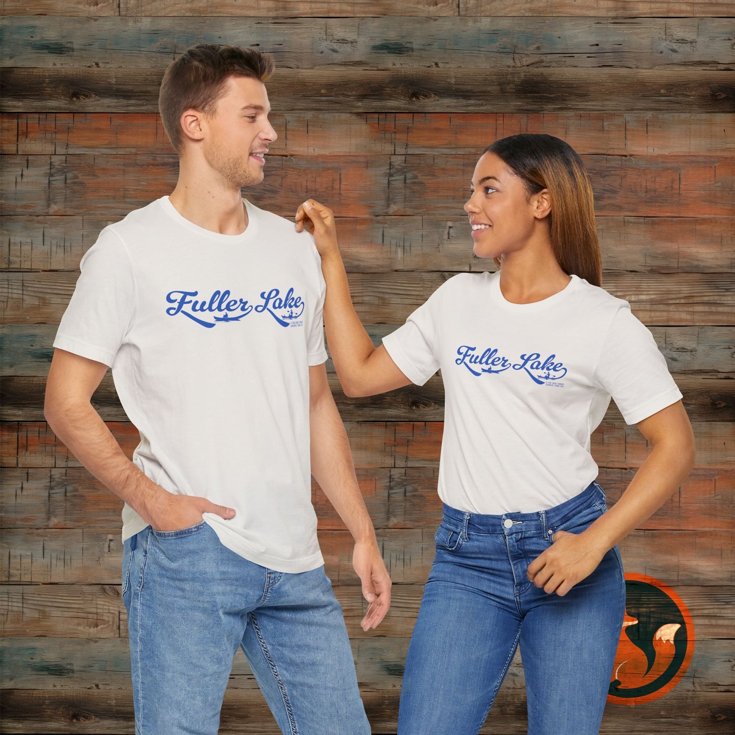 Lake Vibes Unisex T-Shirt - Fuller Lake Graphic Tee, Summer Apparel, Outdoorsy Gift, Lake Lover Shirt, Casual Comfort Wear