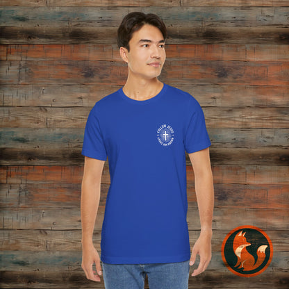 Faith-Inspired Unisex Tee - Follow Jesus Design, Christian Apparel, Inspirational Shirt, Gift for Believers, Religious Tee