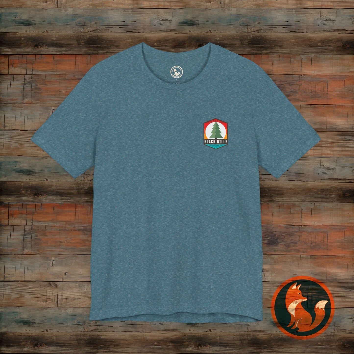 Black Hills Adventure Unisex Tee – Nature Lover's Shirt, Outdoor Exploration, Summer Vibes, Hiking Apparel, Gift for Nature Enthusiasts