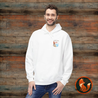 Laguna Beach Sunset Hoodie, Cozy Beachwear, Gift for Him/Her, Summer Apparel, Trendy Fleece
